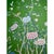 Hand-Painted Emerald Green Bird & Floral Wall Panels, Set of 3 For Sale - Image 4 of 5