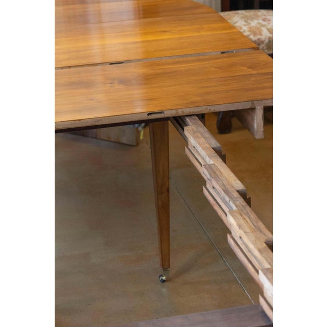 Mid 20th Century 20th Century French Extension Dining Table For Sale - Image 5 of 9