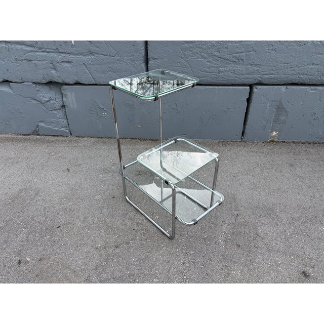 1930s Original Bauhaus Model B 136 Table by Emile Guyot for Thonet, 1930s, Attributed For Sale - Image 5 of 11