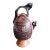 Vintage Cusco Peruvian Jaguar Terracotta Vessel For Sale
