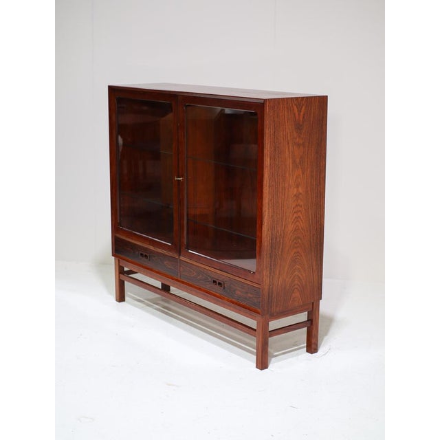 Display Cabinet in Rosewood from Brouer Møbelfabrik, Denmark, 1960s For Sale - Image 4 of 16