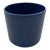 Vintage Gainey Ceramics Ac-12 Cobalt Blue Architectural Cylinder Planter California Pot Marked For Sale