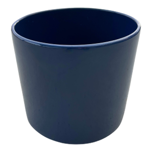 Vintage Gainey Ceramics Ac-12 Cobalt Blue Architectural Cylinder Planter California Pot Marked