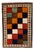 Hand-Knotted Gabbeh Rug in Wool For Sale