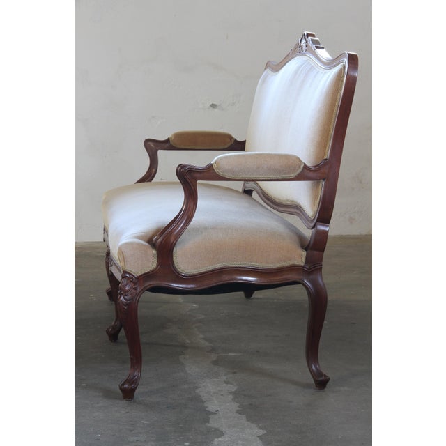 Antique Louis XV Style Sofa, France, 19th Century For Sale - Image 6 of 18