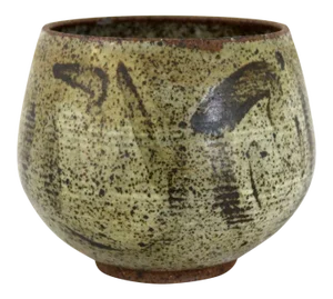 Mid Century Modern Studio Ceramic Stoneware Pot by Mark Zamantakis