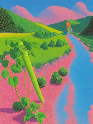 Ian Jones, Volcano Vinyard, Canvas