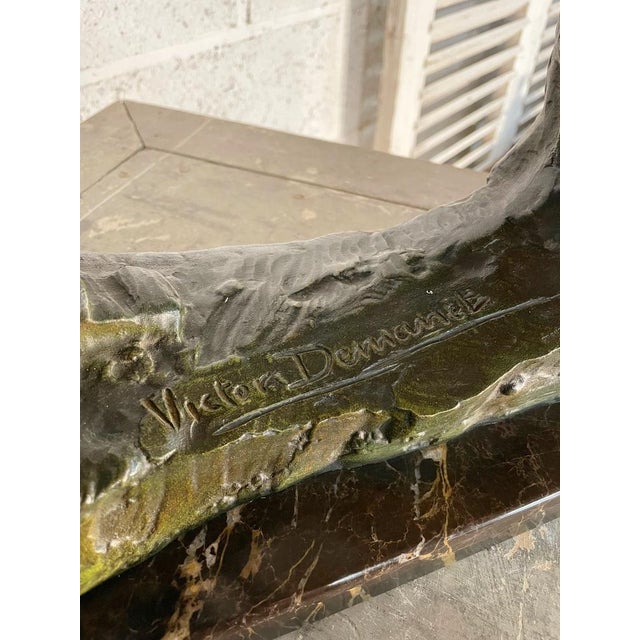 Victor Demanet, Art Deco Archer, 1920s, Bronze For Sale - Image 11 of 15