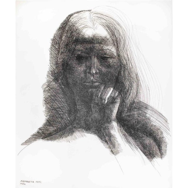 Emilio Greco, Primavera 71/90, 1972, Etching For Sale