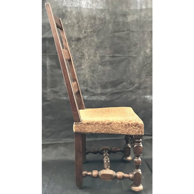 Early French Chair 18th Century, Walnut, beautifully turned legs. DETAILS Country: France Condition: Very Good Year: 1780...