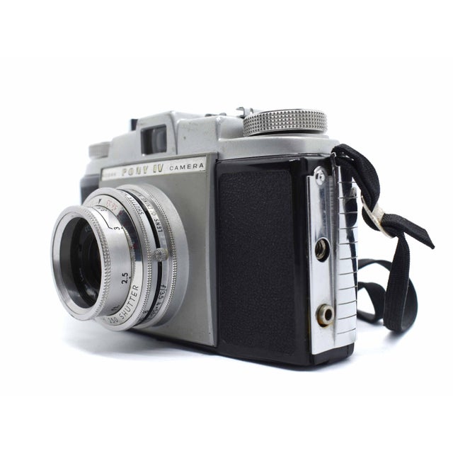 Mid-Century Modern Vintage Mid-Century Kodak Pony IV 35mm Film Camera Usa For Sale - Image 3 of 7