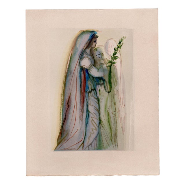 S. Dali, The Archangel Gabriel, 1964, Woodcut For Sale - Image 9 of 9