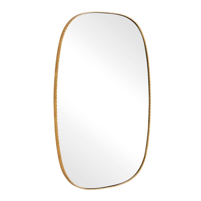 Kenneth Ludwig Chicago Nidia Antique Gold Mirror For Sale - Image 4 of 6