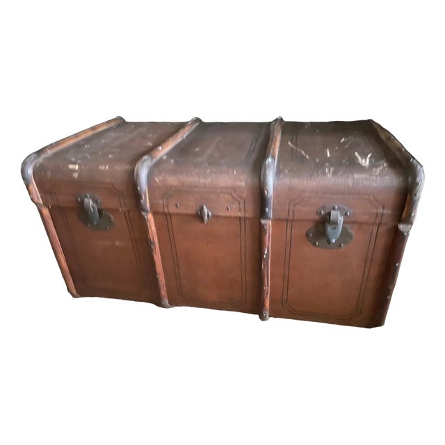 Vintage Transport Trunk, 1940s For Sale