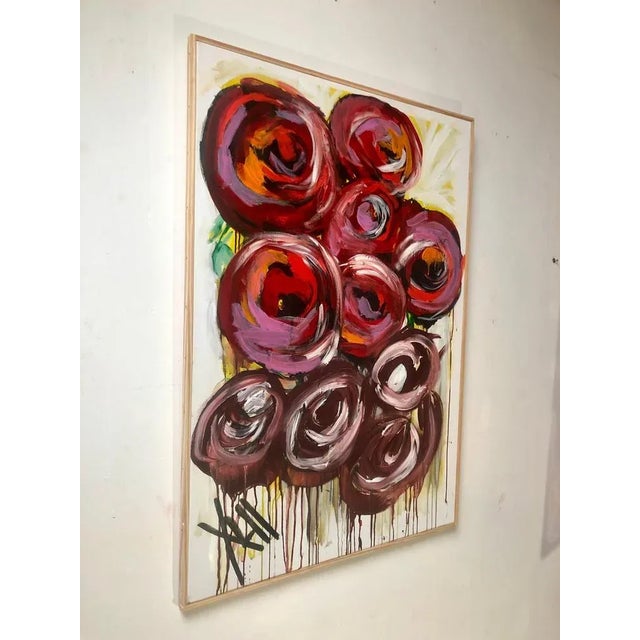 Early 21st Century Claudie Baran, Untitled, 2022, Mixed Media on Canvas, Framed For Sale - Image 5 of 7