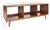 Traditional Cricket Open Shelf Media Stand - Natural Acacia For Sale - Image 3 of 9