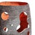 Black Black Stone Wide Candle Lantern - Ember Series For Sale - Image 8 of 8
