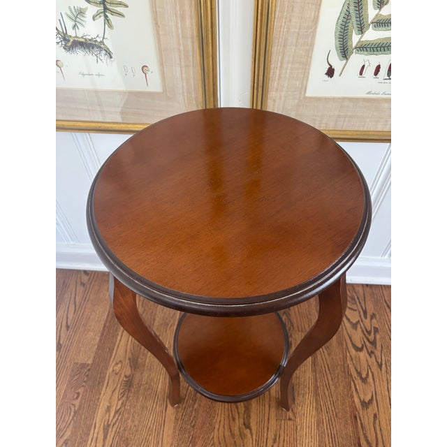 Italian Mid to Late Twentieth Century Italian Made Solid Wood Curvy Play Stand With Cabriole Legs For Sale - Image 3 of 8