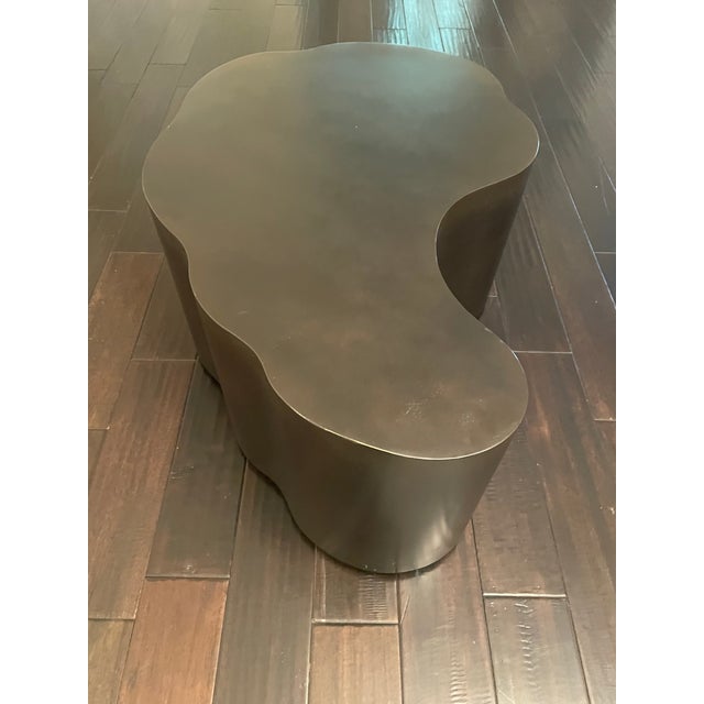 Arteriors Home Arteriors "Meadow" Organic Iron Coffee Table - Antique Bronze/Black For Sale - Image 4 of 10