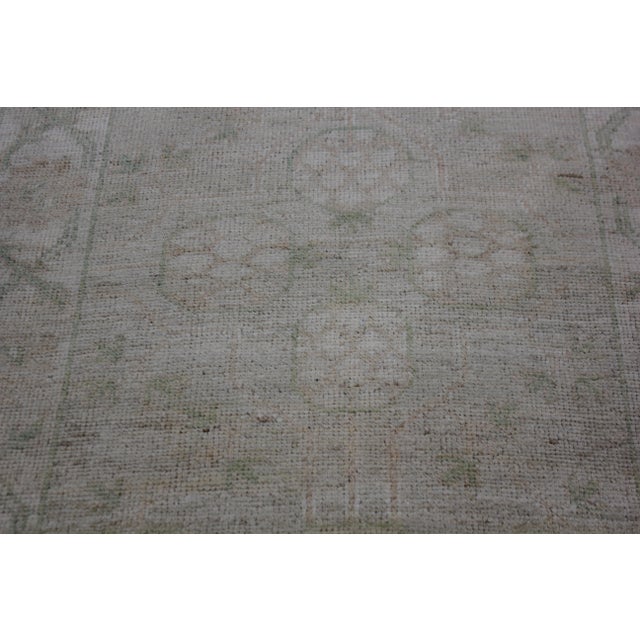 Traditional Hand Knotted Oushak Design Rug - 3'5" X 4'11" For Sale - Image 3 of 3