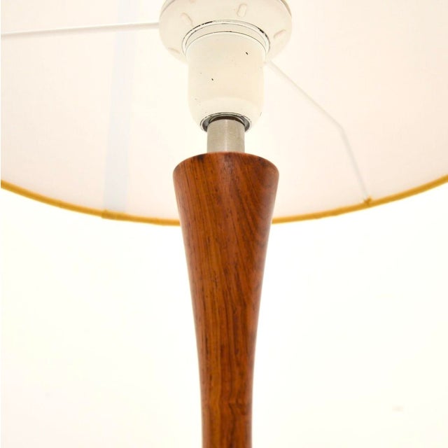 Wood Vintage Swedish Table Lamps from Bergboms, 1960s, Set of 2 For Sale - Image 7 of 10
