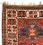 Traditional 1930s Caucasian Rust and Blue Kazak Rug For Sale - Image 3 of 5