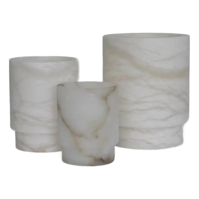 Michael Verheyden-T-Light Alabaster White For Sale