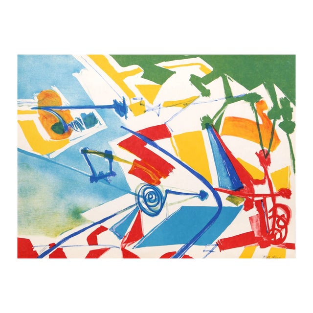 Mid-Century Modern Jasha Green "Untitled 2" Lithograph For Sale - Image 3 of 3