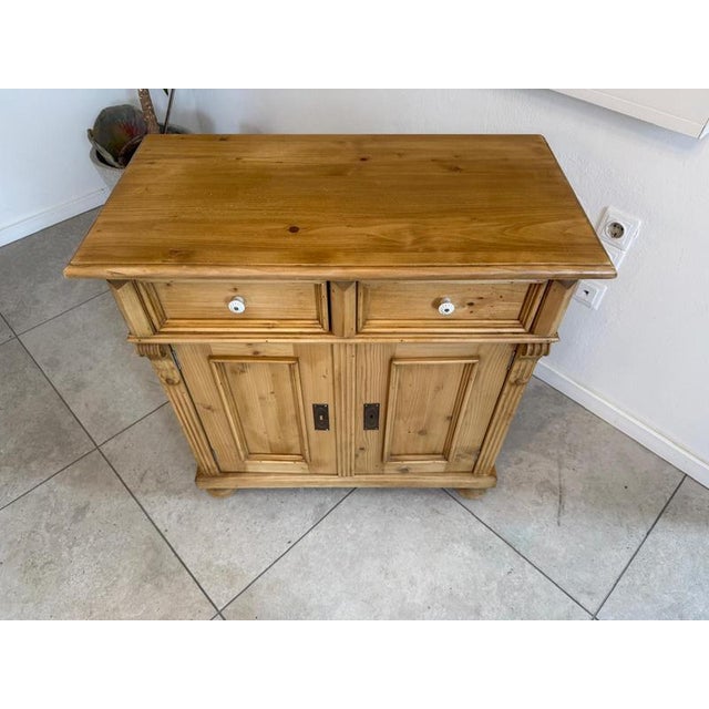 Rustic Apothecary Buffet in Wood For Sale - Image 13 of 17