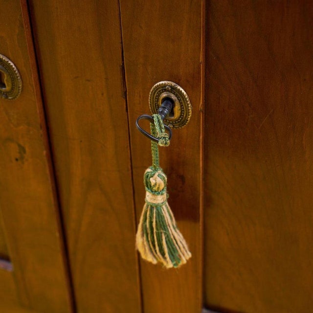 Vintage Italian Wooden Credenza For Sale - Image 5 of 14
