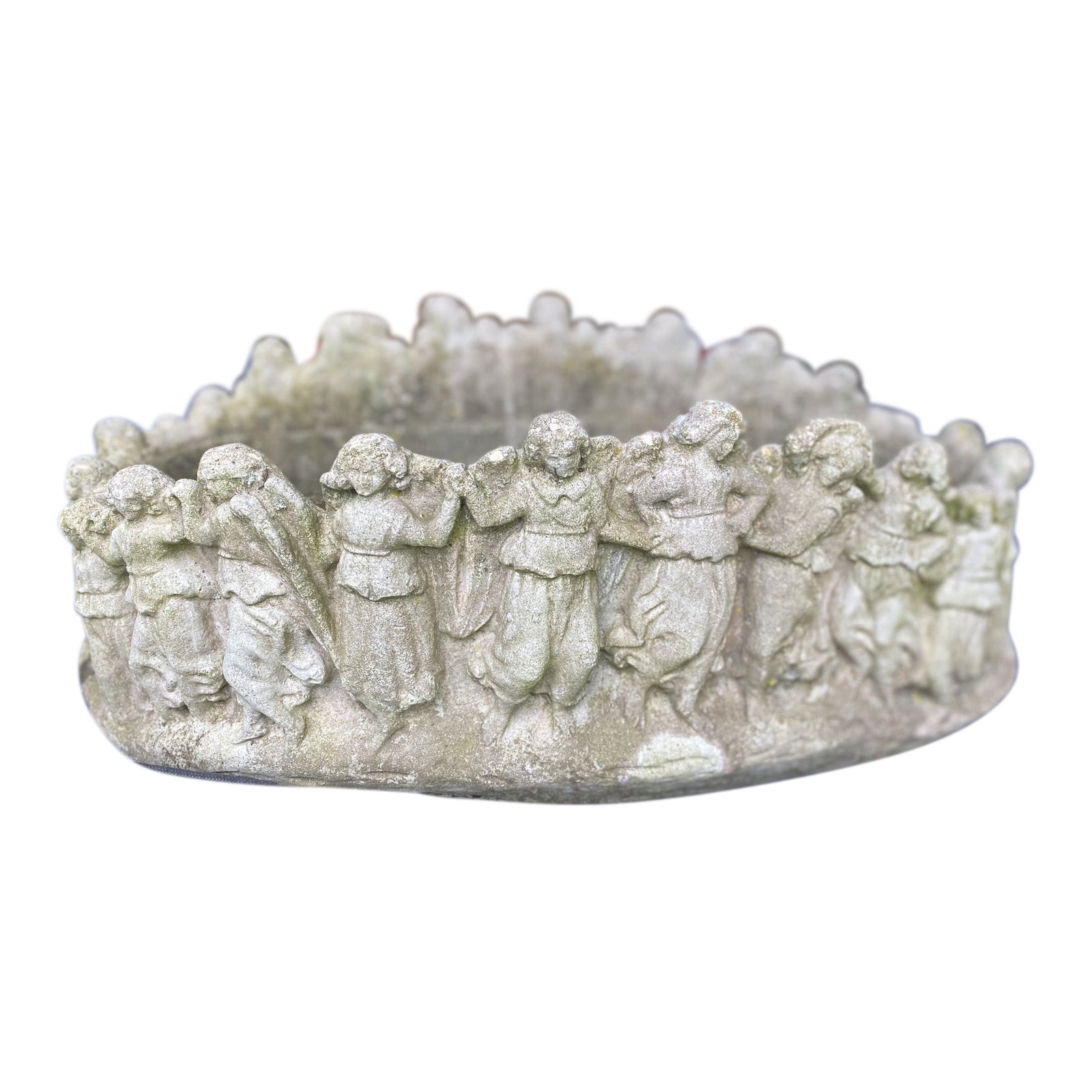 1982 Nina Studios Quakertown, PA Concrete Planter Chairish