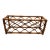 Midcentury Rustic Bamboo Bottle or Wine Storage Rack For Sale