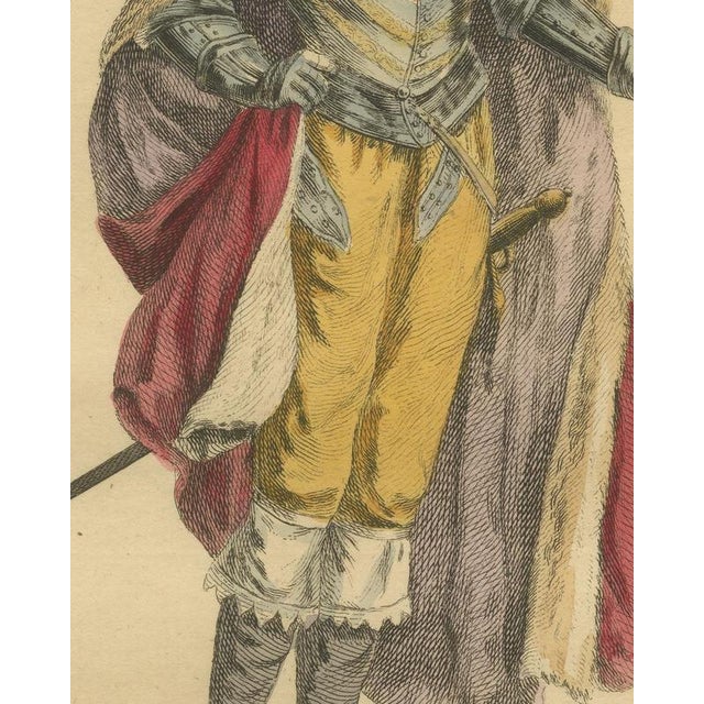 18th Century Jefferys, Count of Flanders and Protector of the Dutch in 1582, 1757, Engraving For Sale - Image 5 of 8