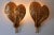 Mid-Century Modern Large Gilt Metal Palm Leaf Sconces by Hans Kögl for Hans Kögl, 1970s, Set of 2 For Sale - Image 3 of 18