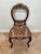 Set of 6 Victorian carved walnut dining chairs