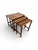 Mid-Century Modern Mid-Century Danish Modern Rosewood Nesting Tables - Set of 3 For Sale - Image 3 of 6