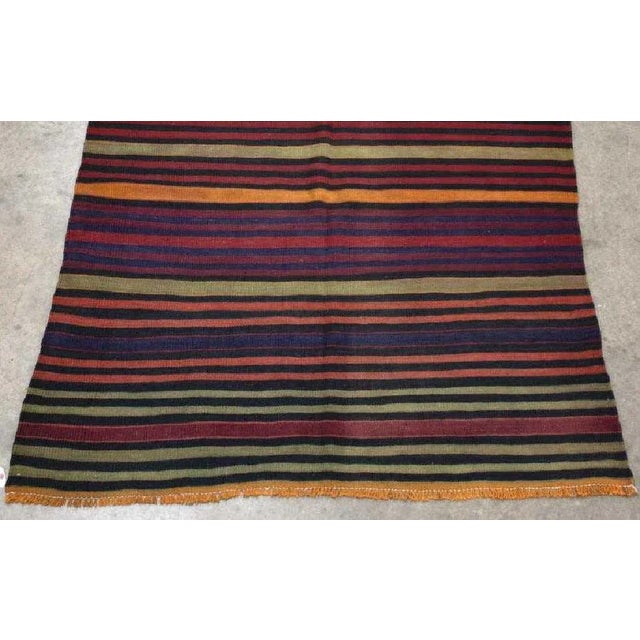 Early 20th Century Turkish Cicim Kilim Rug - 5'×12' For Sale - Image 4 of 7