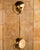 1970s Brass Double Eyeball Floor Lamp For Sale - Image 4 of 8