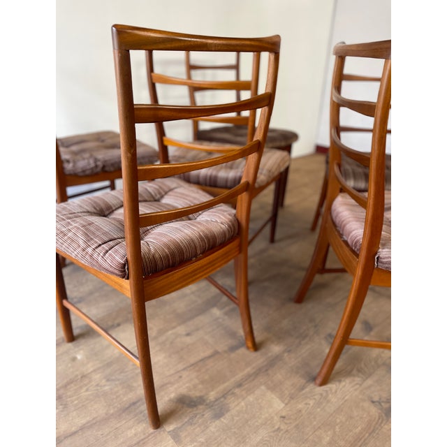 Mid-Century Modern Teak Dining Chairs by A.H. McIntosh, 1960s, Set of 6 For Sale - Image 6 of 14