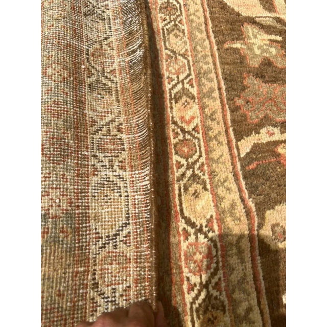 Textile Late 19th Century Persian Antique Sultanabad For Sale - Image 7 of 12