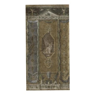 Vintage Panoramic Decorative Panel For Sale