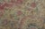 Tabriz Rug 6’3” X 10′ Pink Wool Vintage Distressed Hand-Knotted Carpet For Sale - Image 4 of 15
