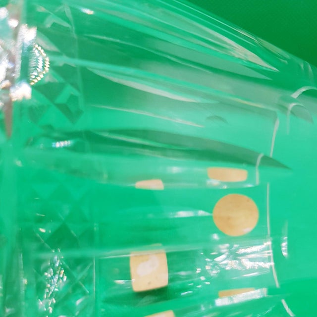 Cut Crystal Vase by F. Gross For Sale - Image 8 of 15