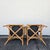Late 20th Century Lexington Chinese Chippendale Faux Bamboo Rattan Dining Arm Chairs, Set of 4 For Sale - Image 13 of 15