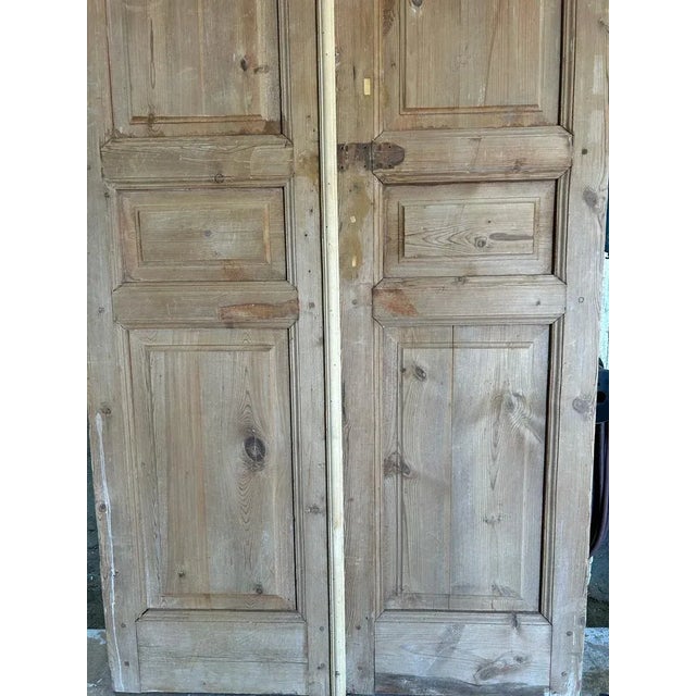Late 19th Century Double French Door - a Pair For Sale In Los Angeles - Image 6 of 7