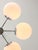 Italian Space Age Sputnik Chrome and Opaline Chandelier, 1970s For Sale - Image 6 of 18