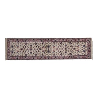 1970s Vintage Indo Persian Runner - 2'7" X 10' For Sale