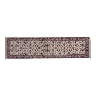 1970s Vintage Indo Persian Runner - 2'7" X 10' For Sale