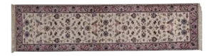 1970s Vintage Indo Persian Runner - 2'7" X 10'