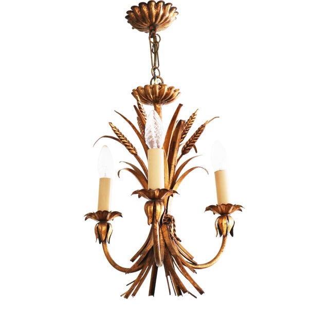 Hollywood Regency Chandelier by Hans Kögl, 1970s For Sale